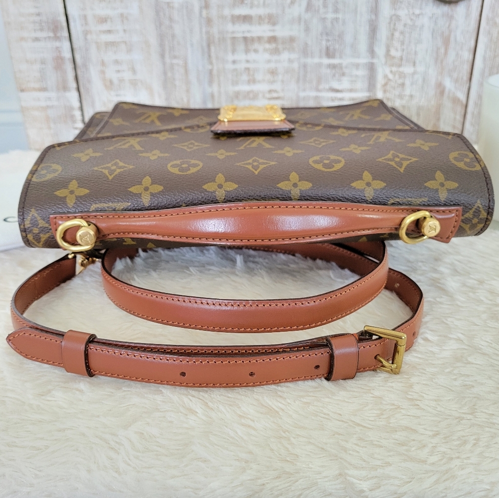 💕DISCONTINUED Very Rare Crossbody/ Shoulder Bag LOUIS VUITTON "Monceau" - Picture 8 of 16